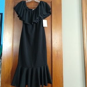 Lularoe black Cici dress